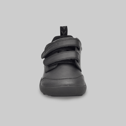 Boys Black Barefoot School Shoe - front