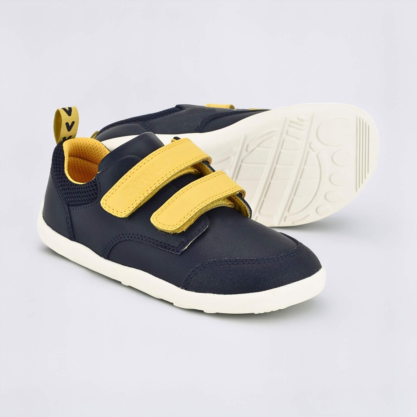Navy Barefoot Shoe - pair with sole