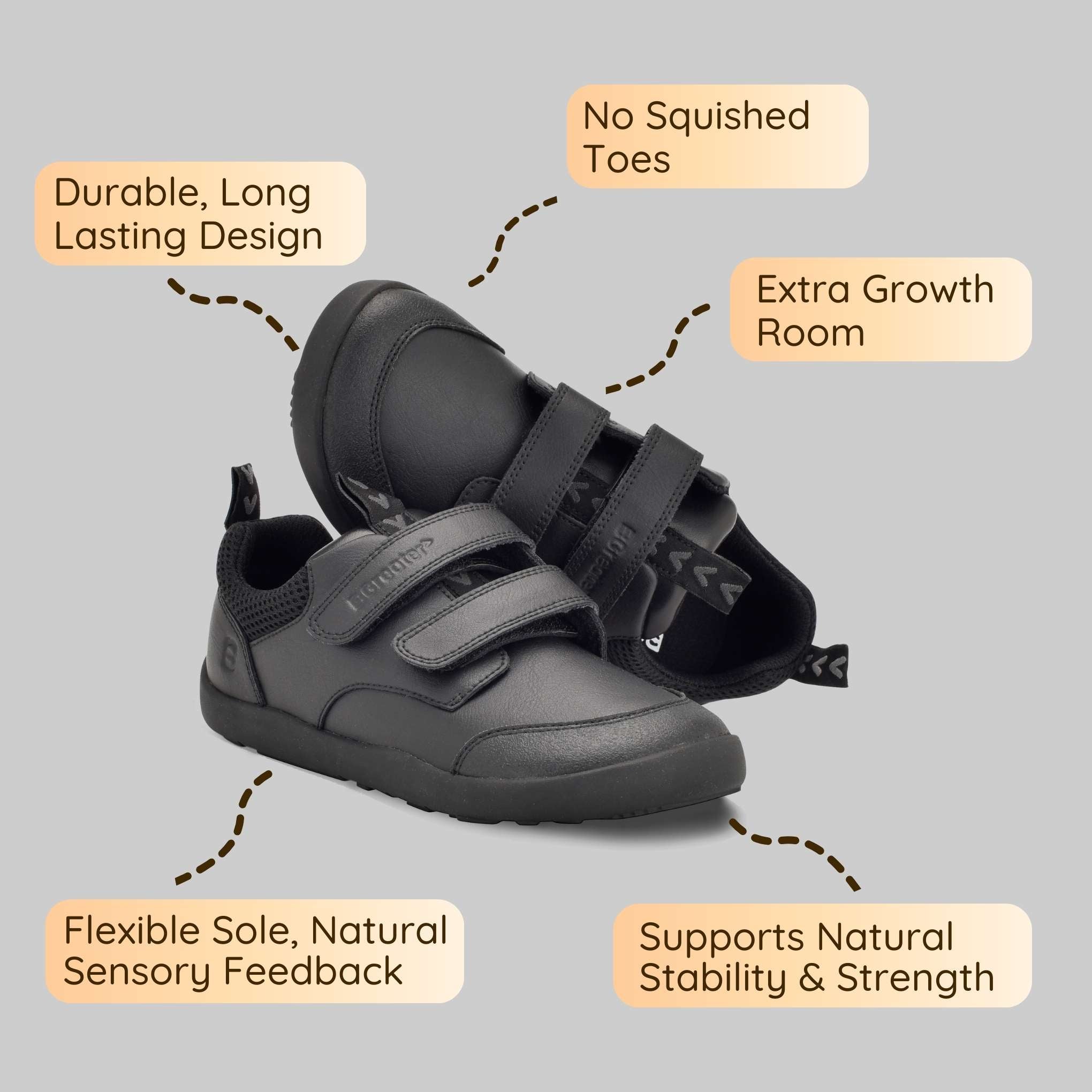 Boys Stirling School Shoe Barefoot School Shoes BGreater BGreater Shoes