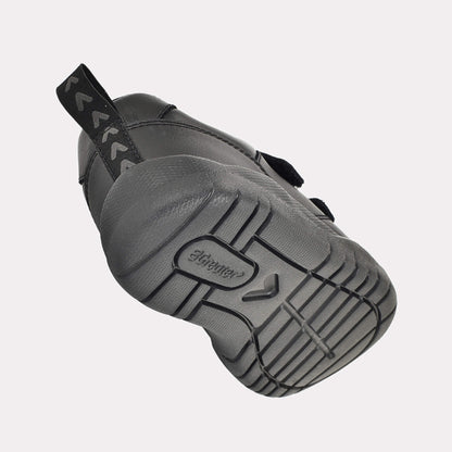 Boys Black Barefoot School Shoe - floating