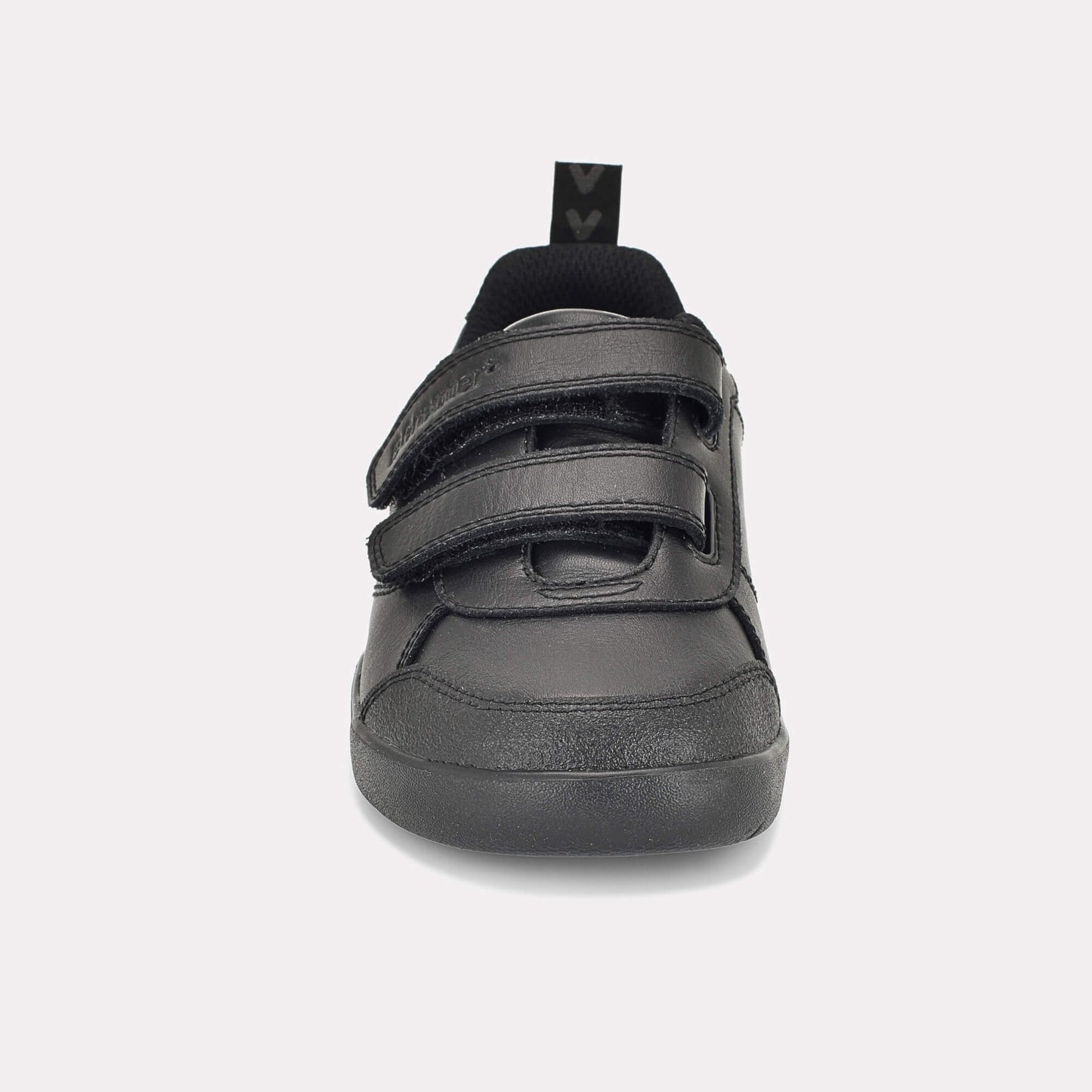 Boys Black Barefoot School Shoe - front