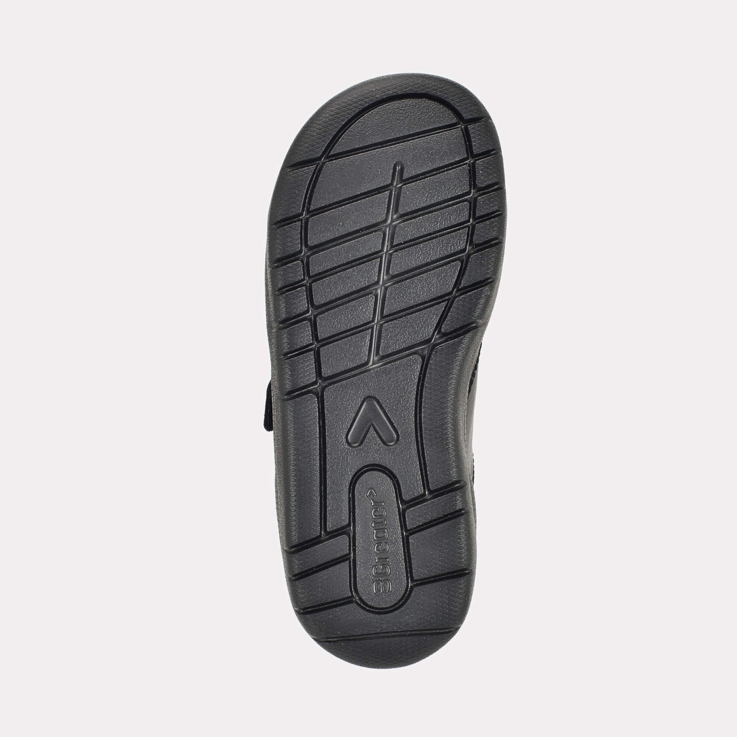 Boys Black Barefoot School Shoe - sole