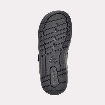 Boys Black Barefoot School Shoe - sole