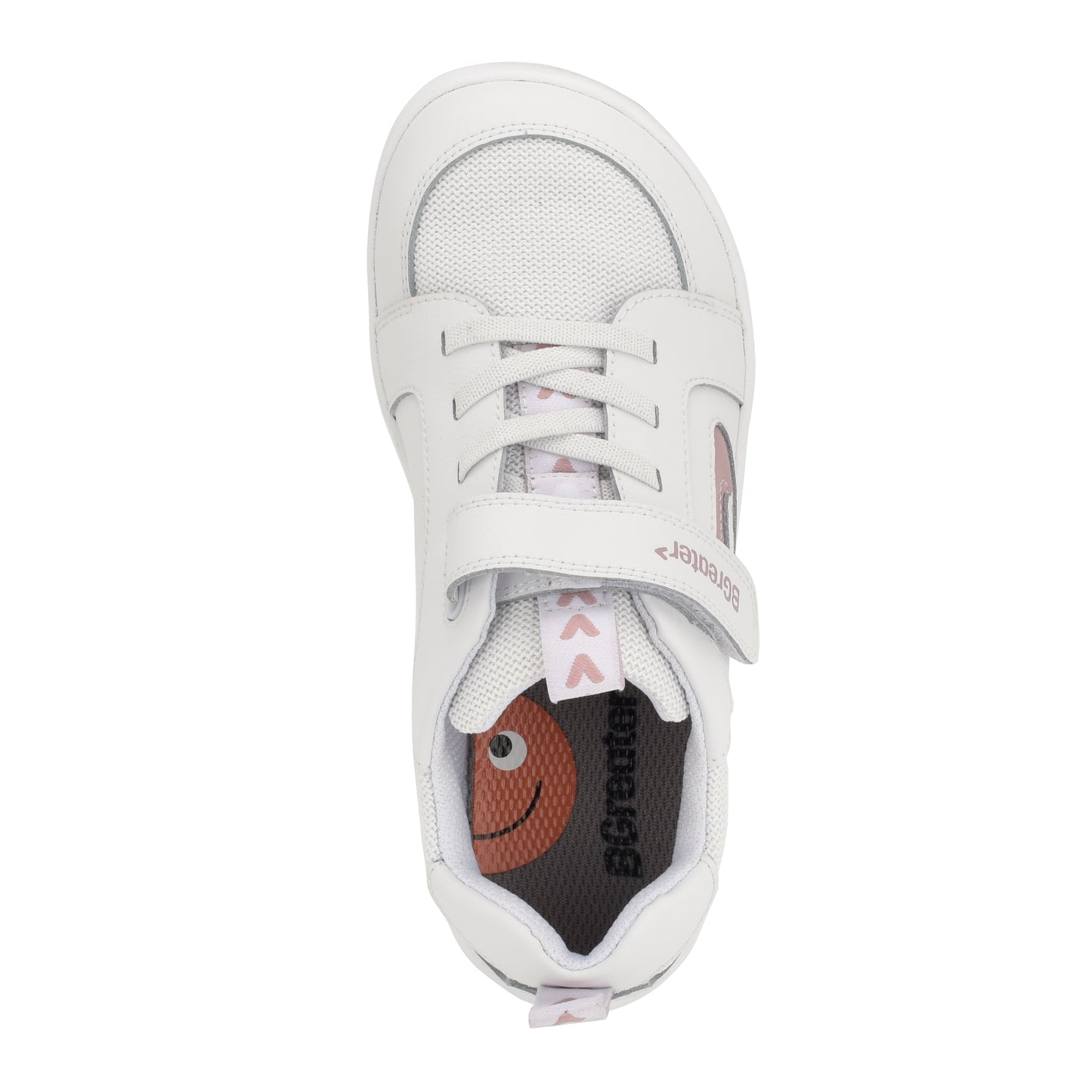 Levison Trainer - White / Vintage Pink